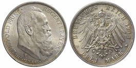 Bayern, 3 Mark 1911 D