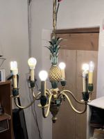 Lampe / lustre Ananas en bronze Maison Charles