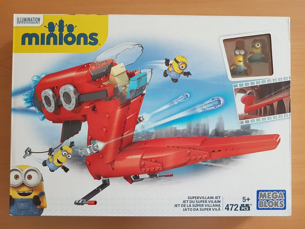 Minions sale supervillain jet