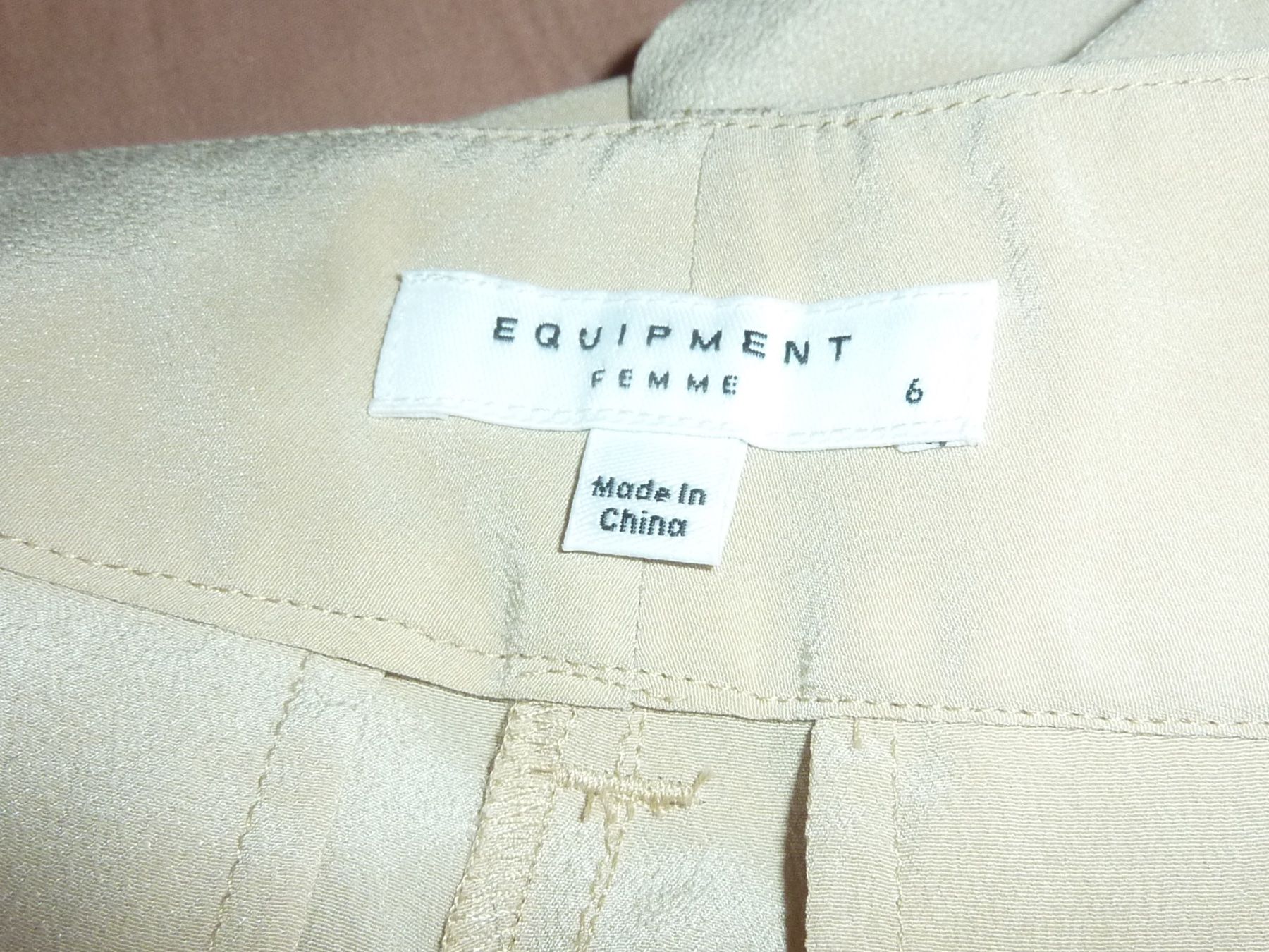 Pantaloni: pantalon fluide en soie régulateur température size 28 neuf – Nuovo e nell'imballaggio originale da geneve venduto da chriztel 4