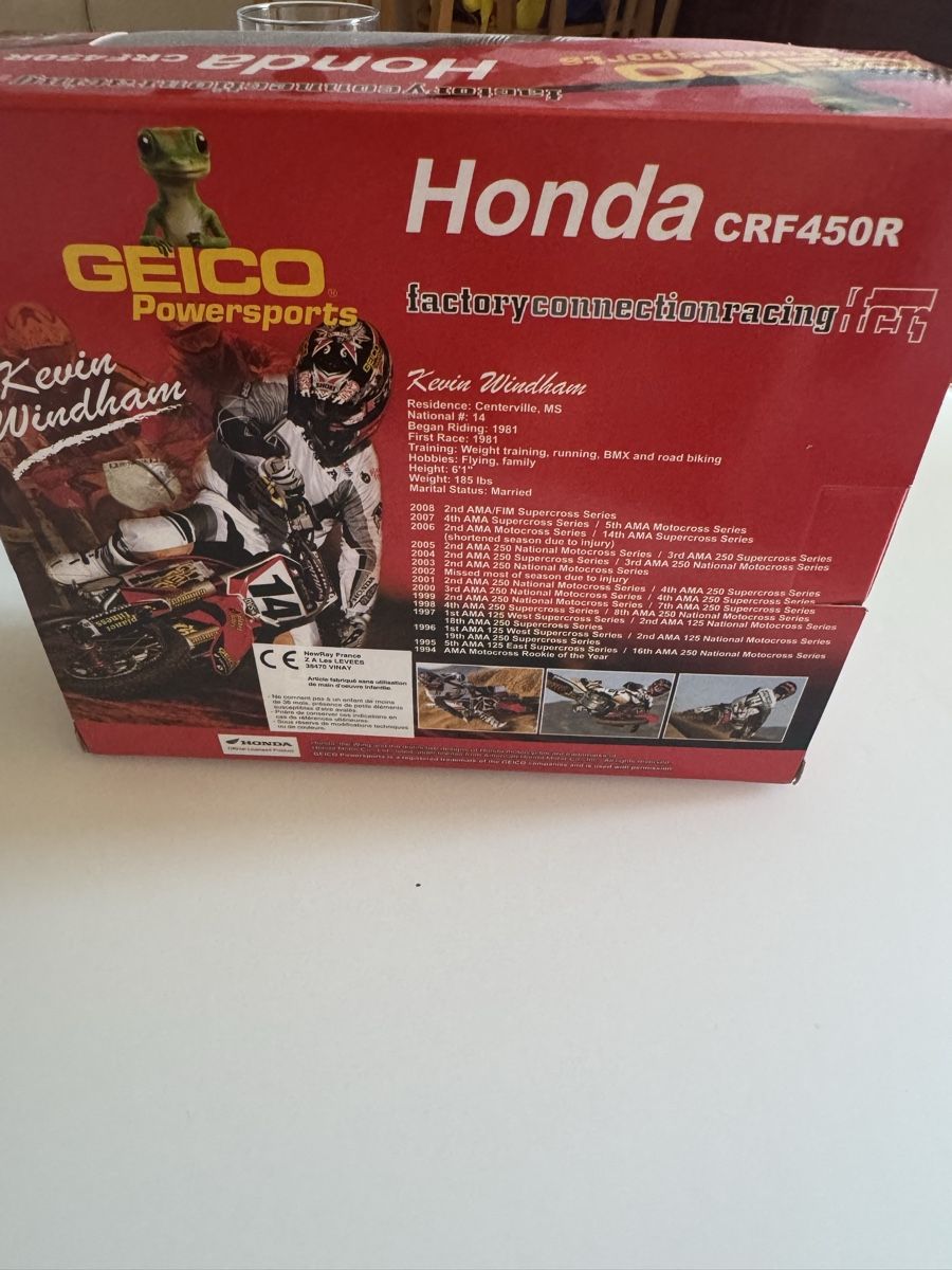 Kit di modellismo & Modellini statici: Kevin Windham Honda CRF450R – Nuovo e nell'imballaggio originale da Bulle venduto da nou_5jfj 2
