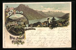 Litho Obstalden, Hotel, Pension Hirschen