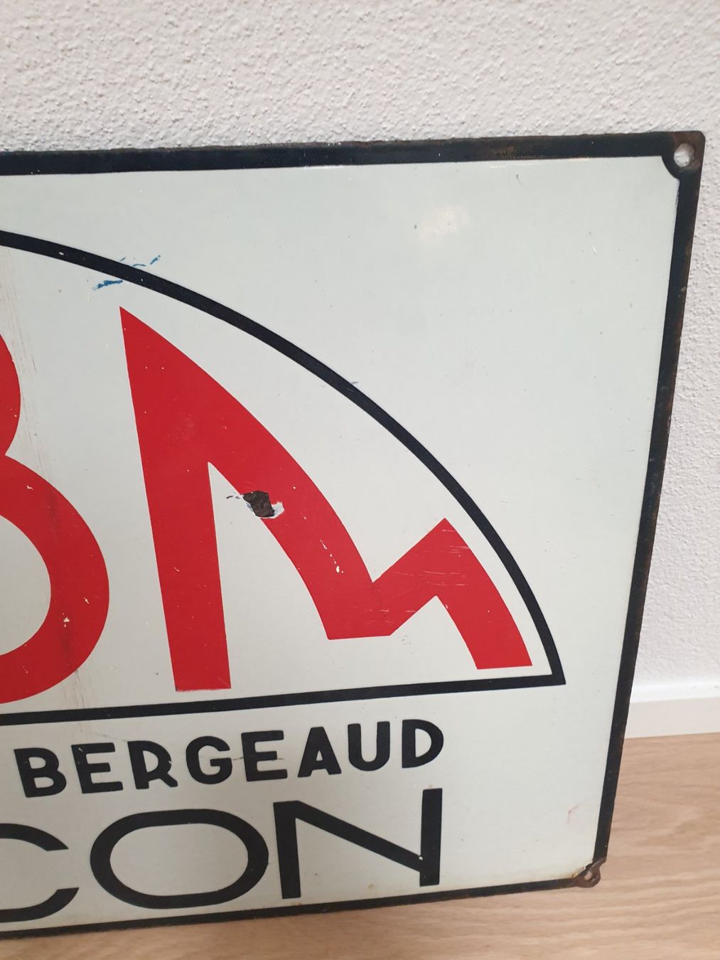 Ecriteaux: Altes Emailschild ABM – D'occasion à Dällikon par Pinilsson 5
