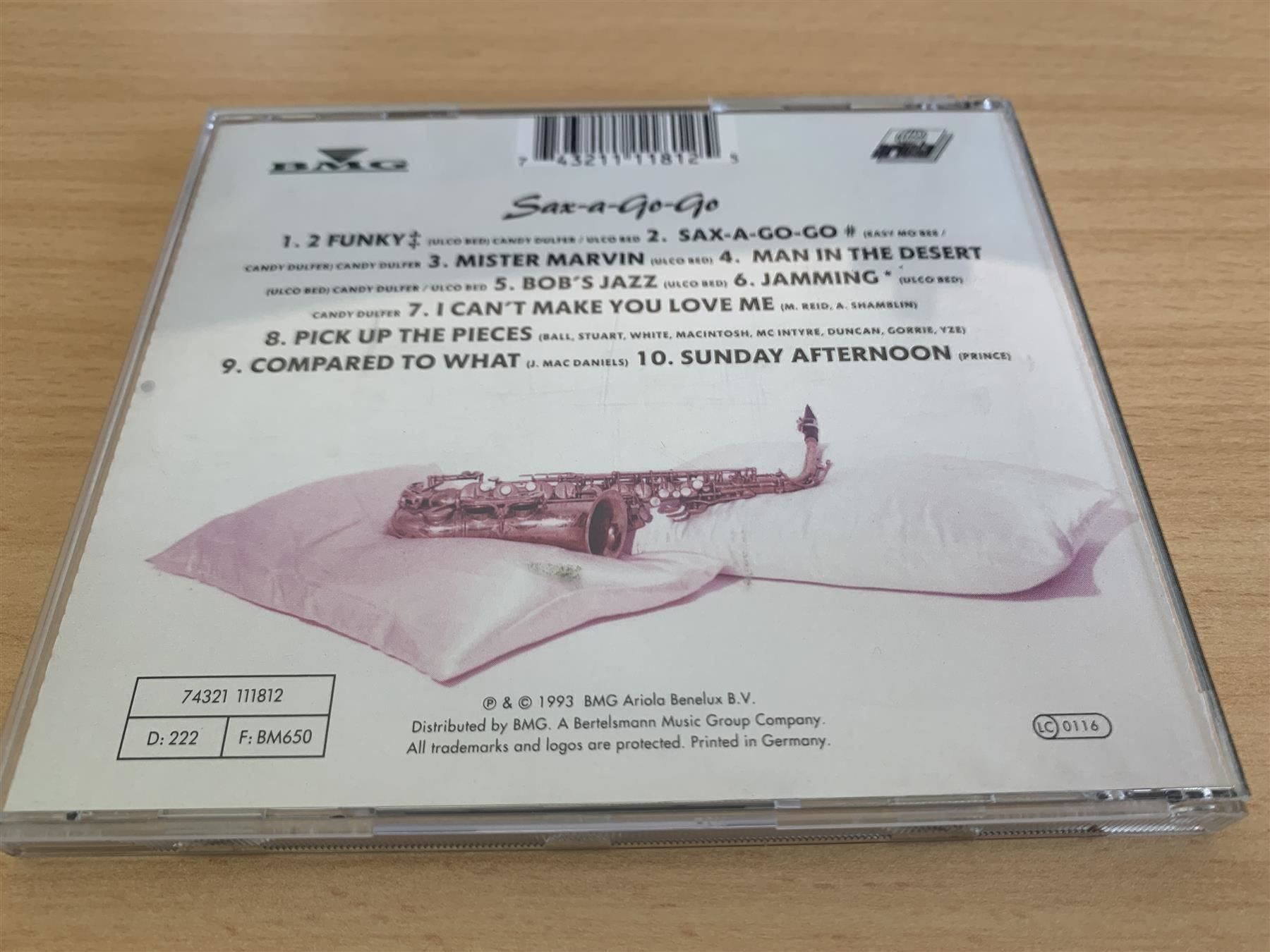 CD: Candy Dulfer – Sax-A-Go-Go – Usato da Rikon im Tösstal venduto da Alpenmutz 1