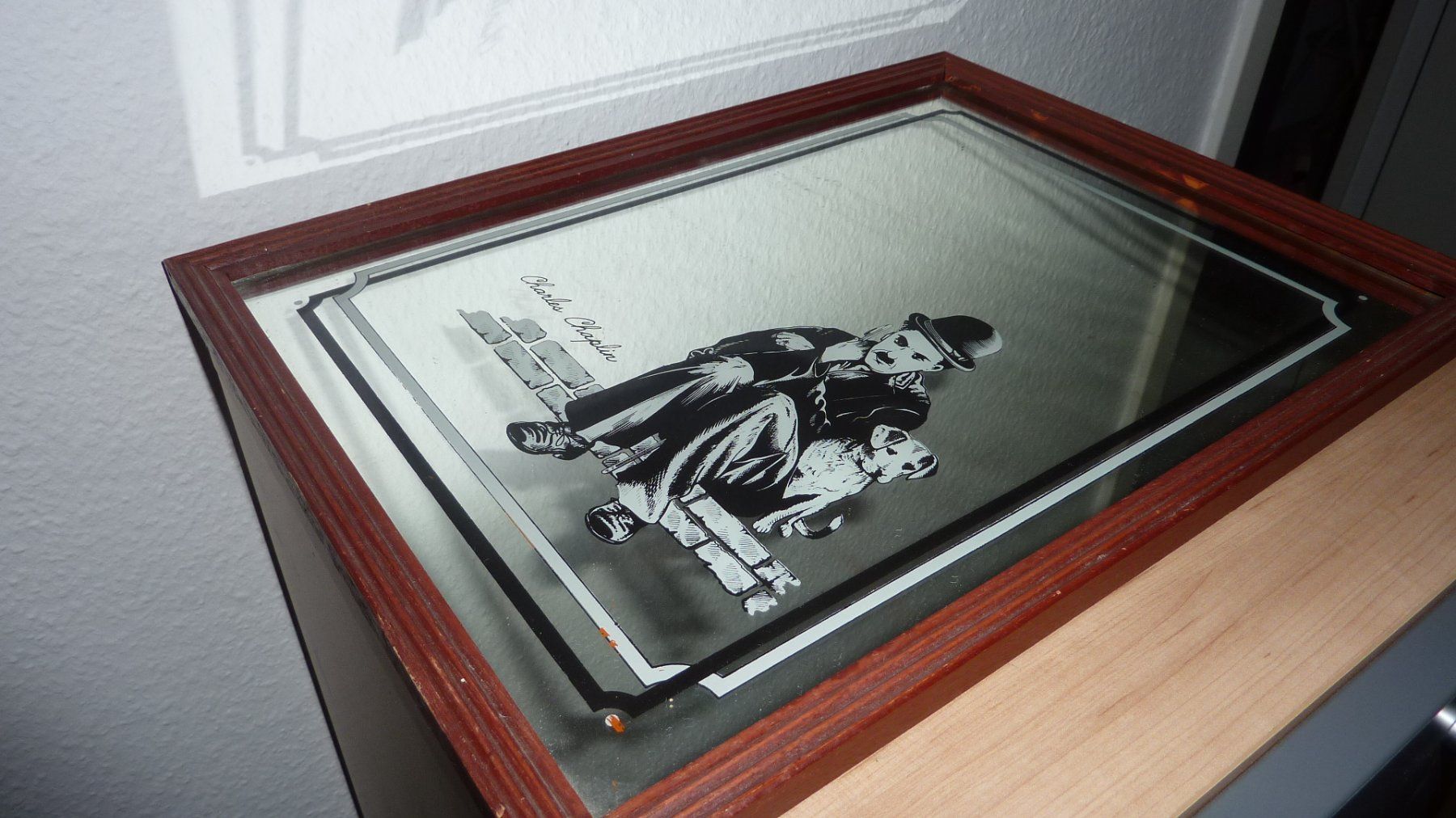 Foto & Immagini: glas bild charles  chaplin – Nuovo (secondo la descrizione) da Füllinsdorf venduto da pmarkus