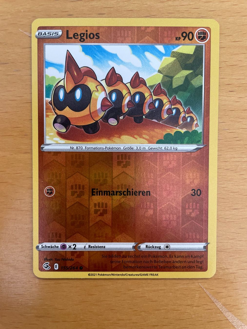 Pokémon Carte collezionabili: Pokemon Legios Reverse (Versand gratis) – Nuovo (secondo la descrizione) da Chur venduto da Angerson