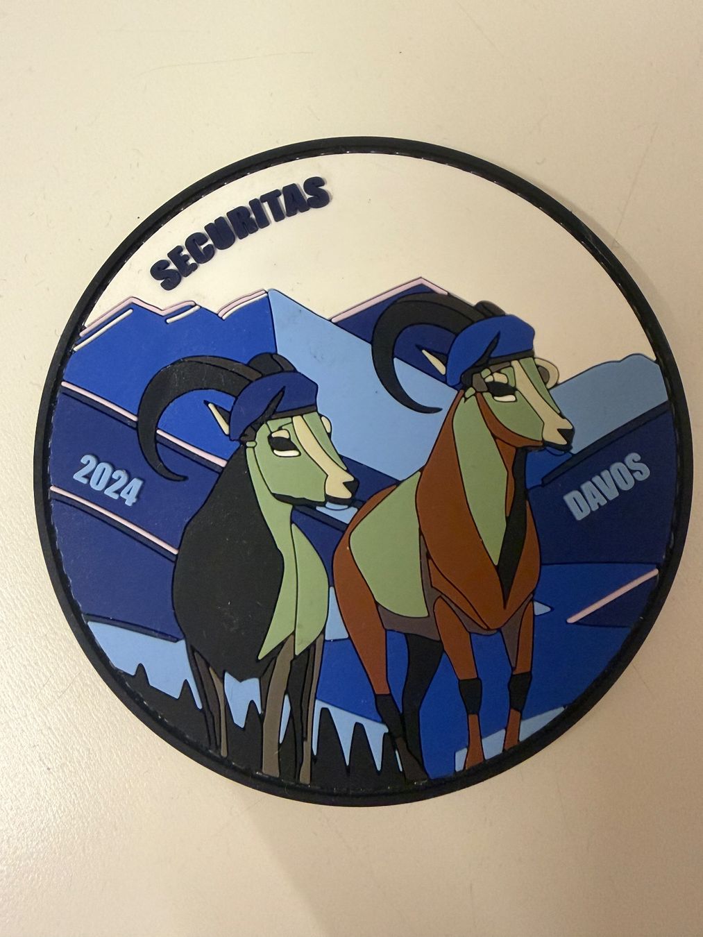 Placchette & Badge: Davos 2024 Securitas Patch – Usato da Kreuzlingen venduto da micus87