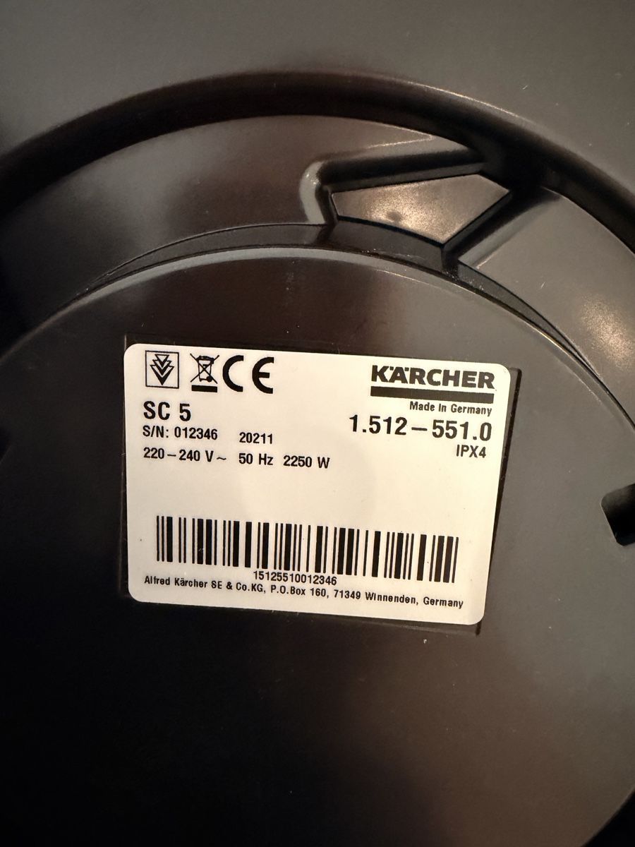 Kärcher Dampfreiniger: Kärcher SC5 Dampfreiniger gebraucht – Gebraucht aus st. gallen von nerio450 4