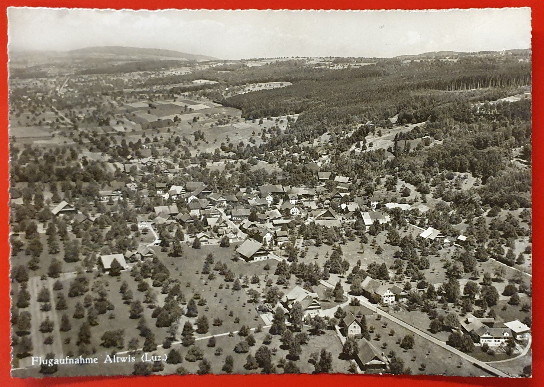 Cartoline postali: Altwis - Flugaufnahme – Usato da Kreuzlingen venduto da Rschweiz1