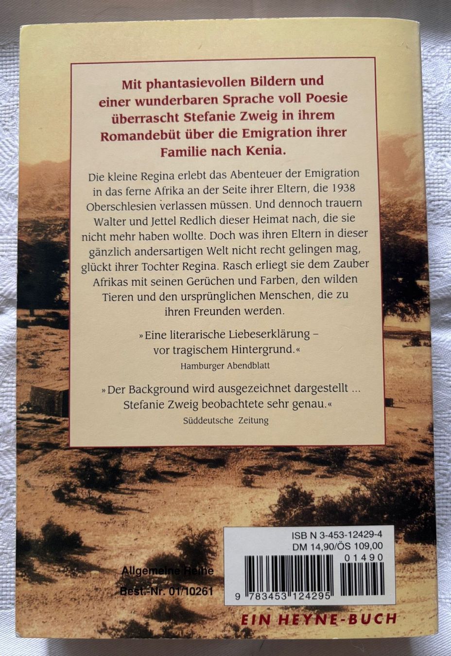 Libri: Nirgendwo in Afrika - Stefanie Zweig – Usato da Interlaken venduto da Poeschtli 1