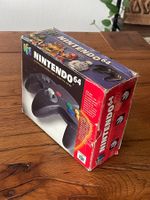 Nintendo 64 N64 Controller Schwarz OVP - gebrauchter Zustand