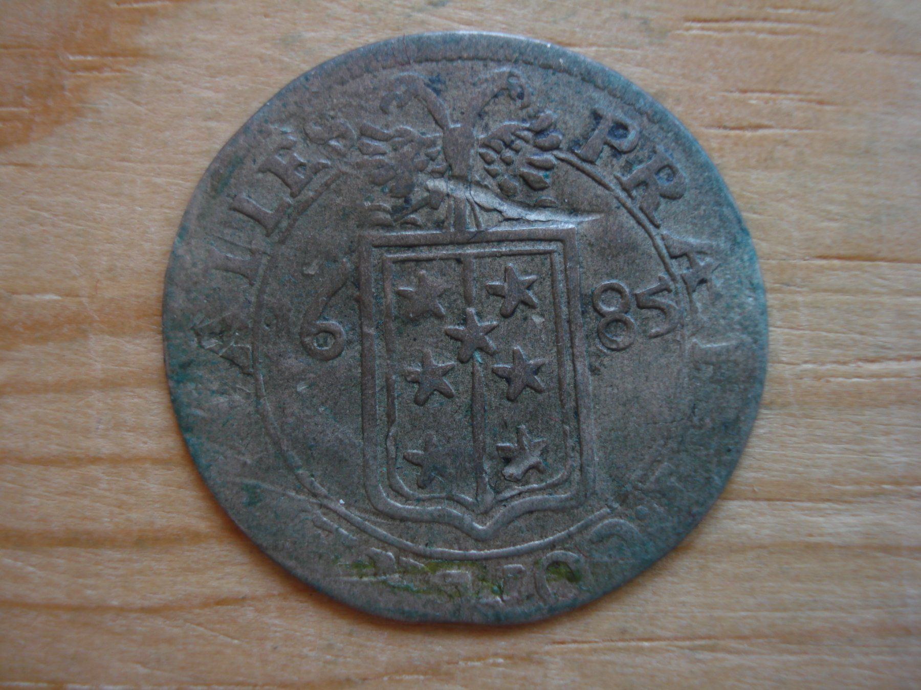 Toutes les monnaies: (P2) Wallis 1 Batzen 1685 – D'occasion à Erlach par Net-Coins 1