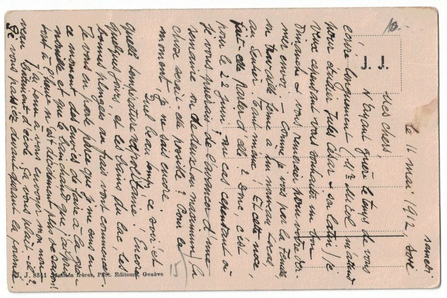 Cartes postales: Neuchâtel, Université et Avenue 1er Mars – D'occasion à Frauenfeld par POML 1
