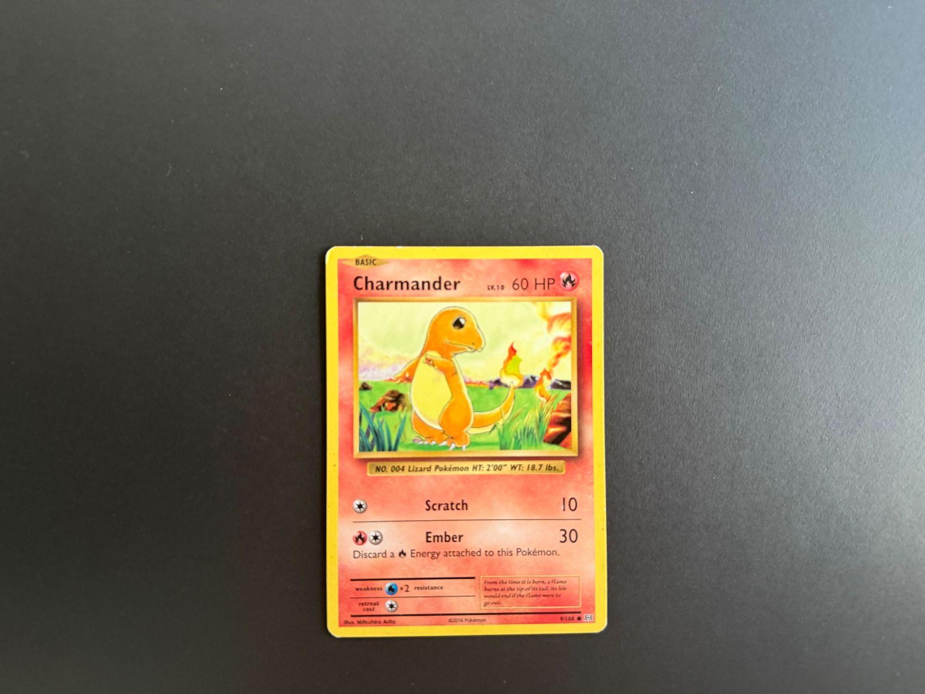Pokémon Sammelbilder & Trading cards: Charmander 9/108 – Gebraucht aus Zürich von mountainwizard00