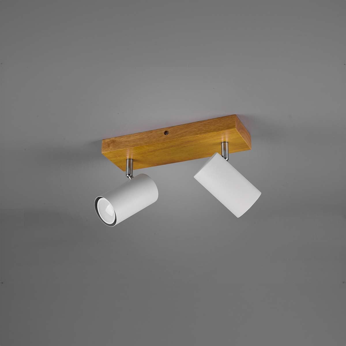 Lampade: Deckenleuchte, 2 Strahler, 26 cm x 9 cm – Nuovo (secondo la descrizione) da Kreuzlingen venduto da Smart-Light 2