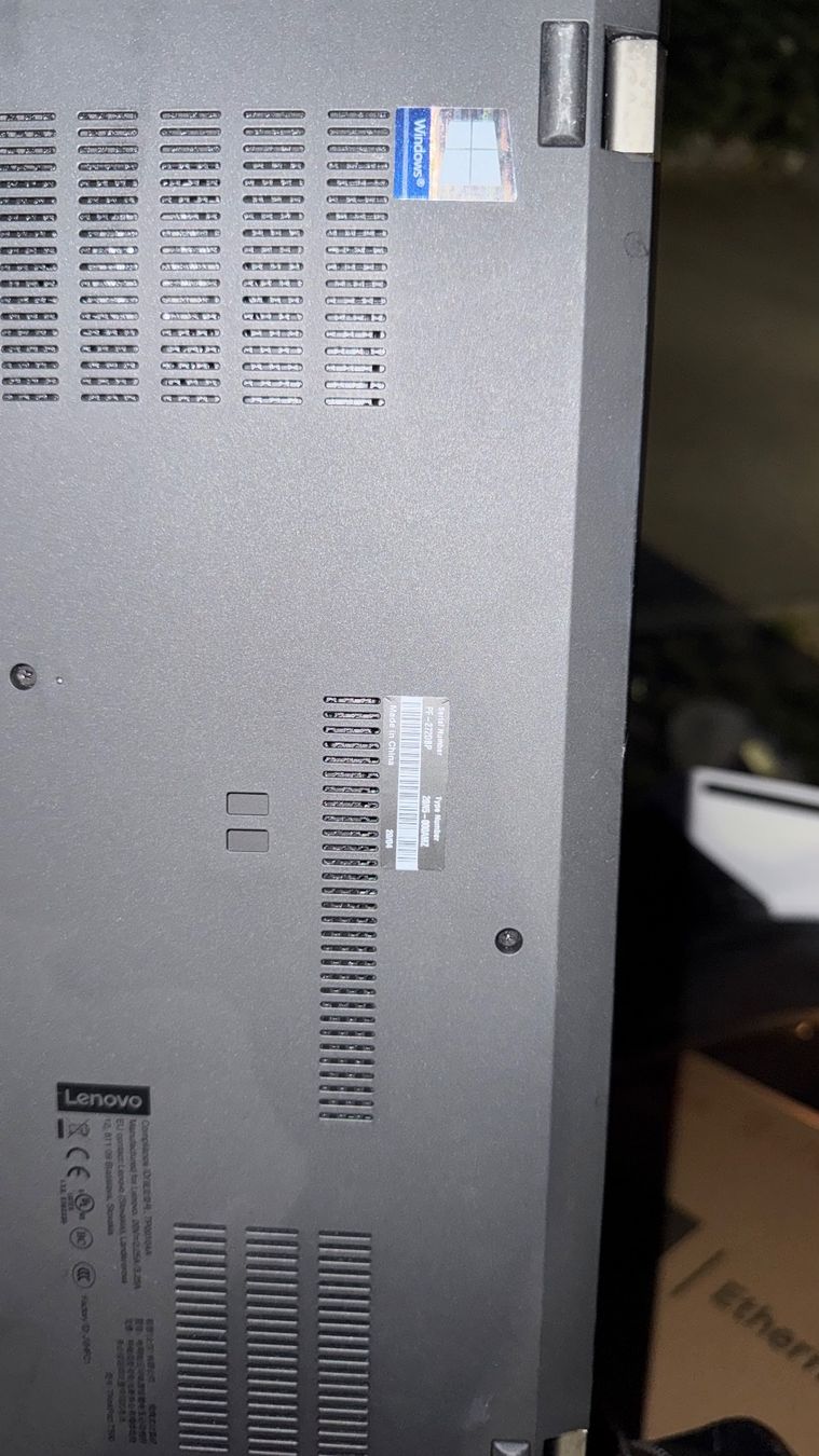 Lenovo Portables: Laptop ThinkPad – D'occasion à Cottens FR par Luc_x5lp 1