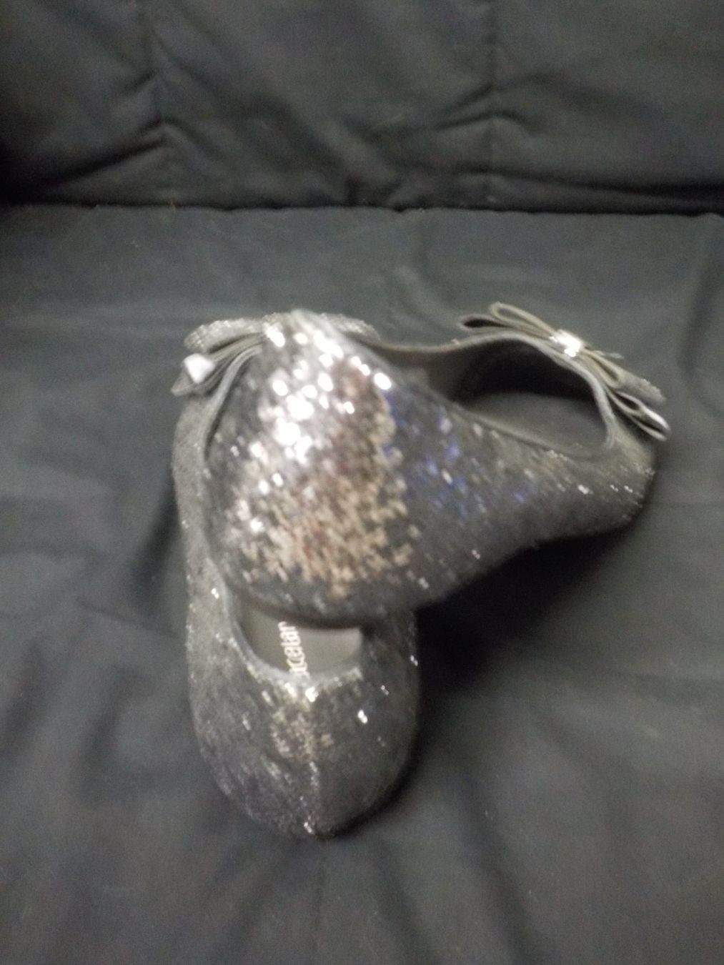 Damenschuhe: modische Pailletten Ballerinas – Neu (gemäss Beschreibung) aus Muri b. Bern von Silberdolphin 1