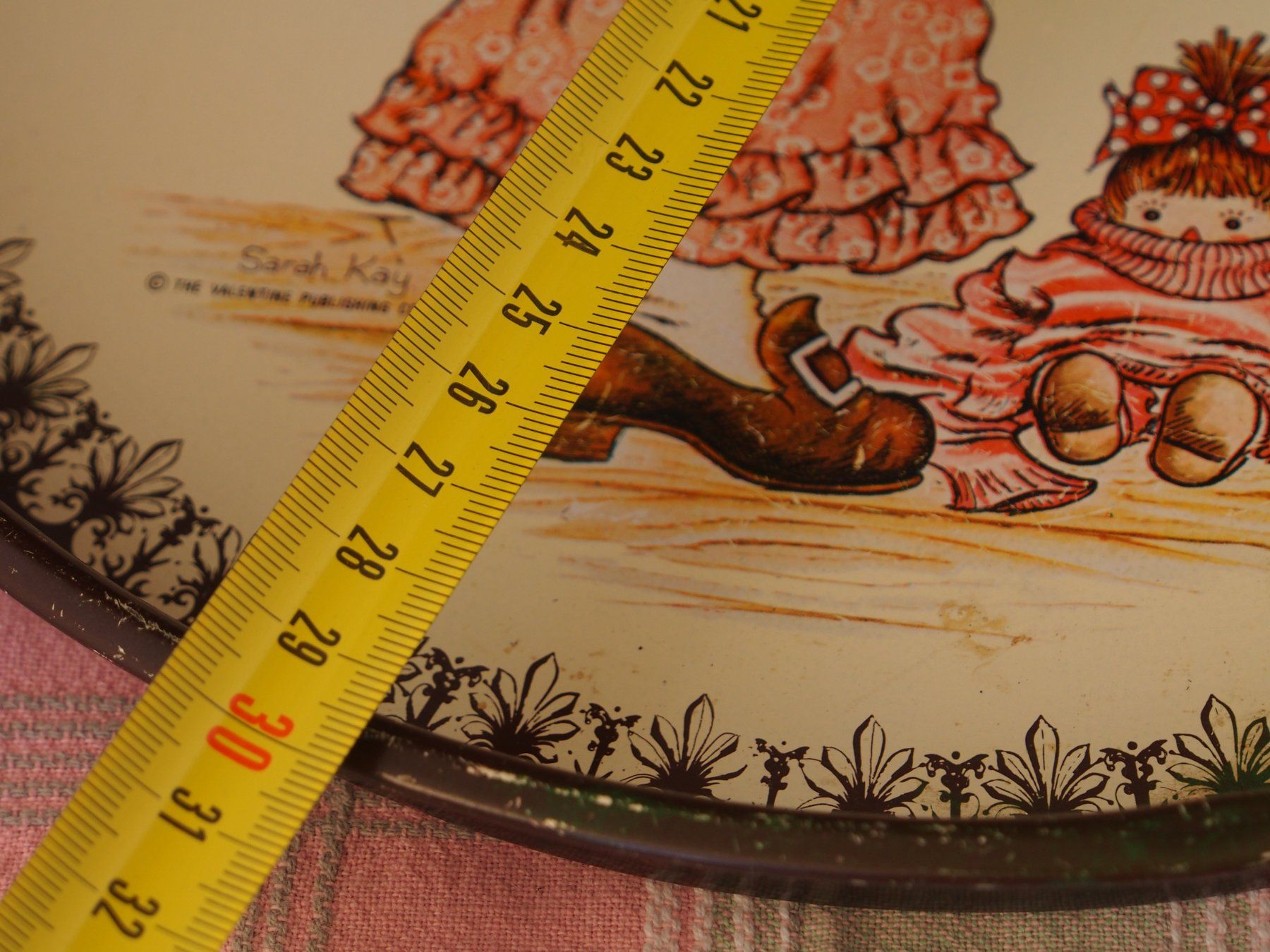 Plateaux: plateau Sarah Kay vintage – D'occasion à Ovronnaz par Etagne68 2