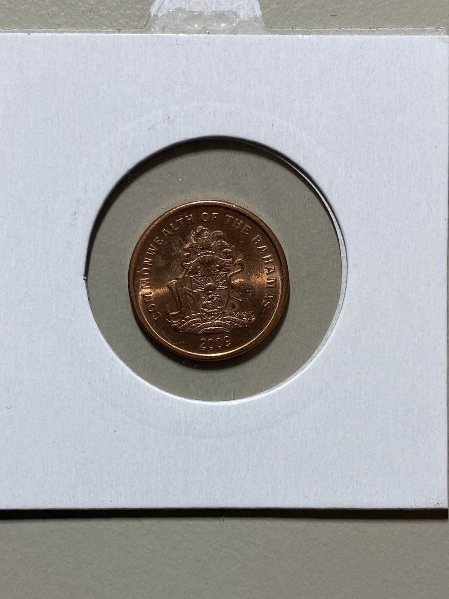 Toutes les monnaies: Bahamas - 1 cent - 2009 – D'occasion à Payerne par Mike1682 1