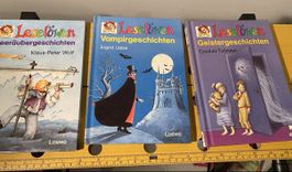 3 Leselöwen Bücher: Seeräuber, Vampire, Geister