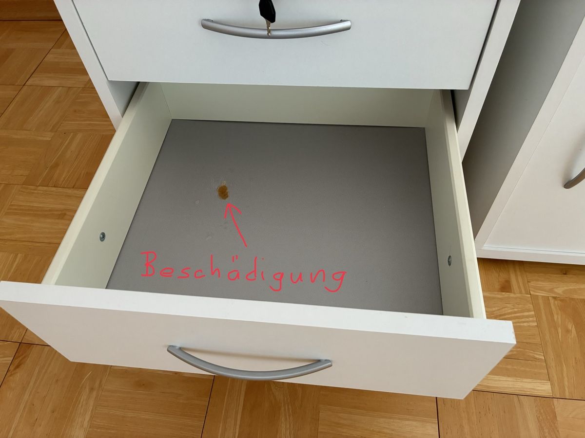 Scrivanie: Schreibtisch weiss 150cm mit Schubladen – Usato da Kaisten venduto da Joggeli01 5