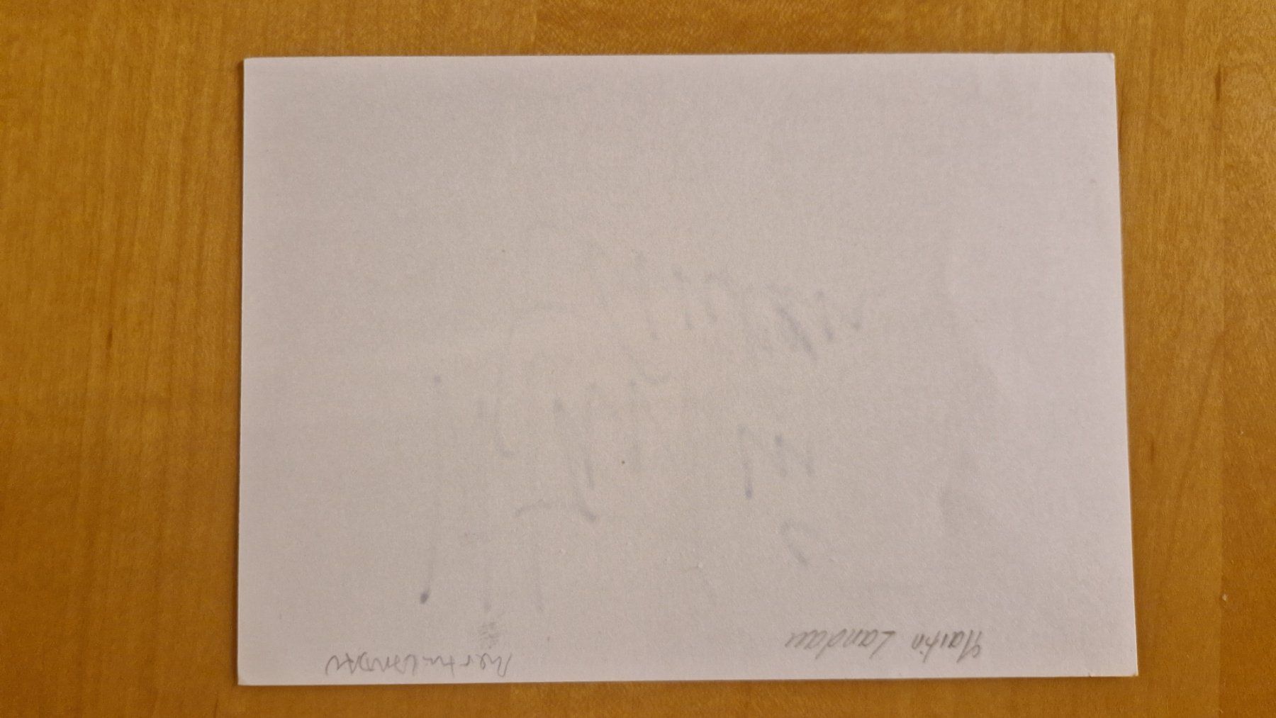 Autografi: Martin Landau, Original Autogramm auf Zettel – Usato da Salmsach venduto da aacs65 1