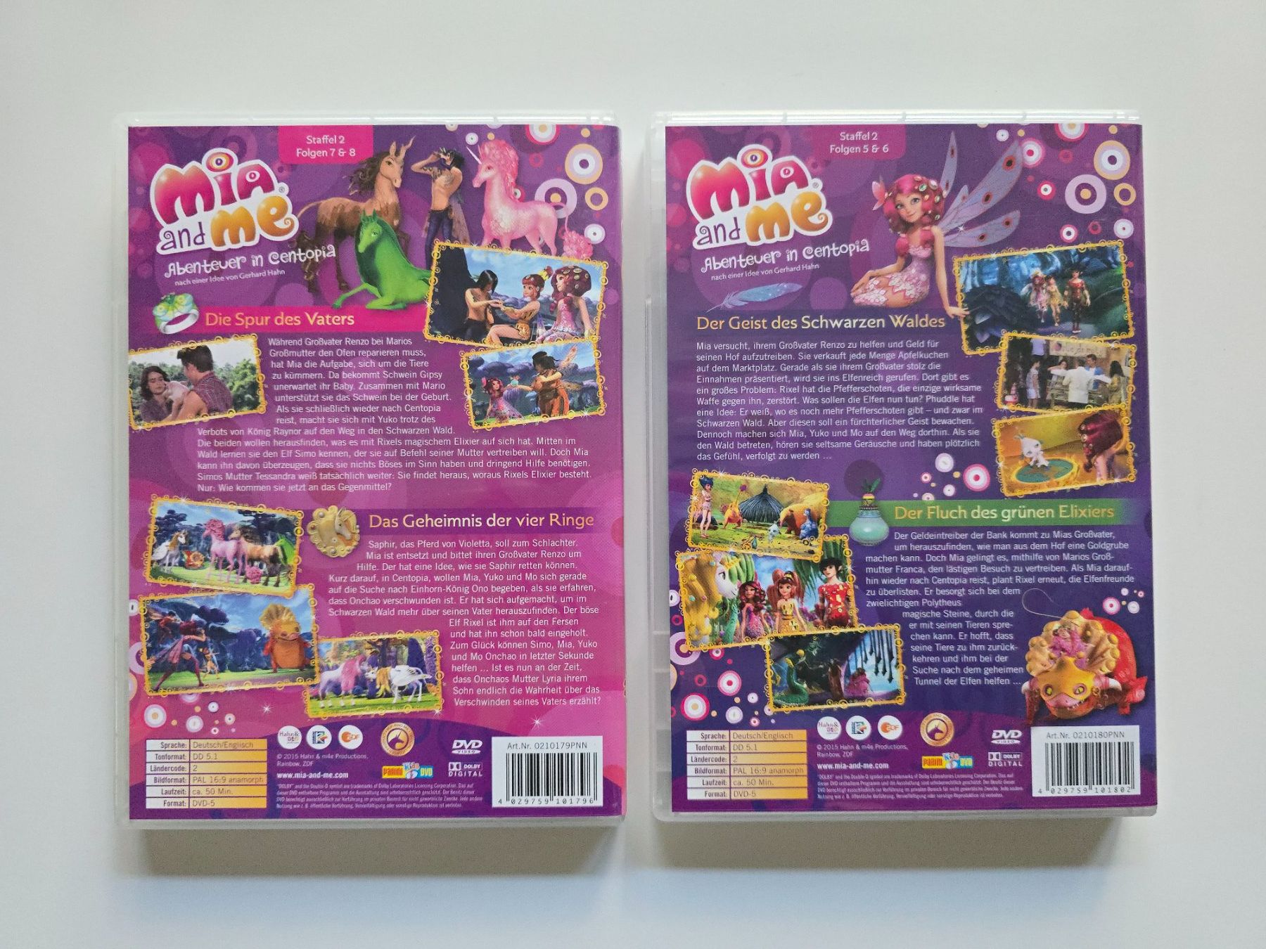 Tutti i DVDs: 2 DVD Kinder Mia and me – Usato da Dättlikon venduto da Wundertuete_ 1