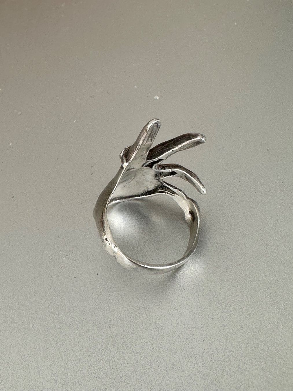 Anelli: Vintage 925er Silber Ring mit Türkis : 56 – Usato da Onex venduto da Antiqueshow 3