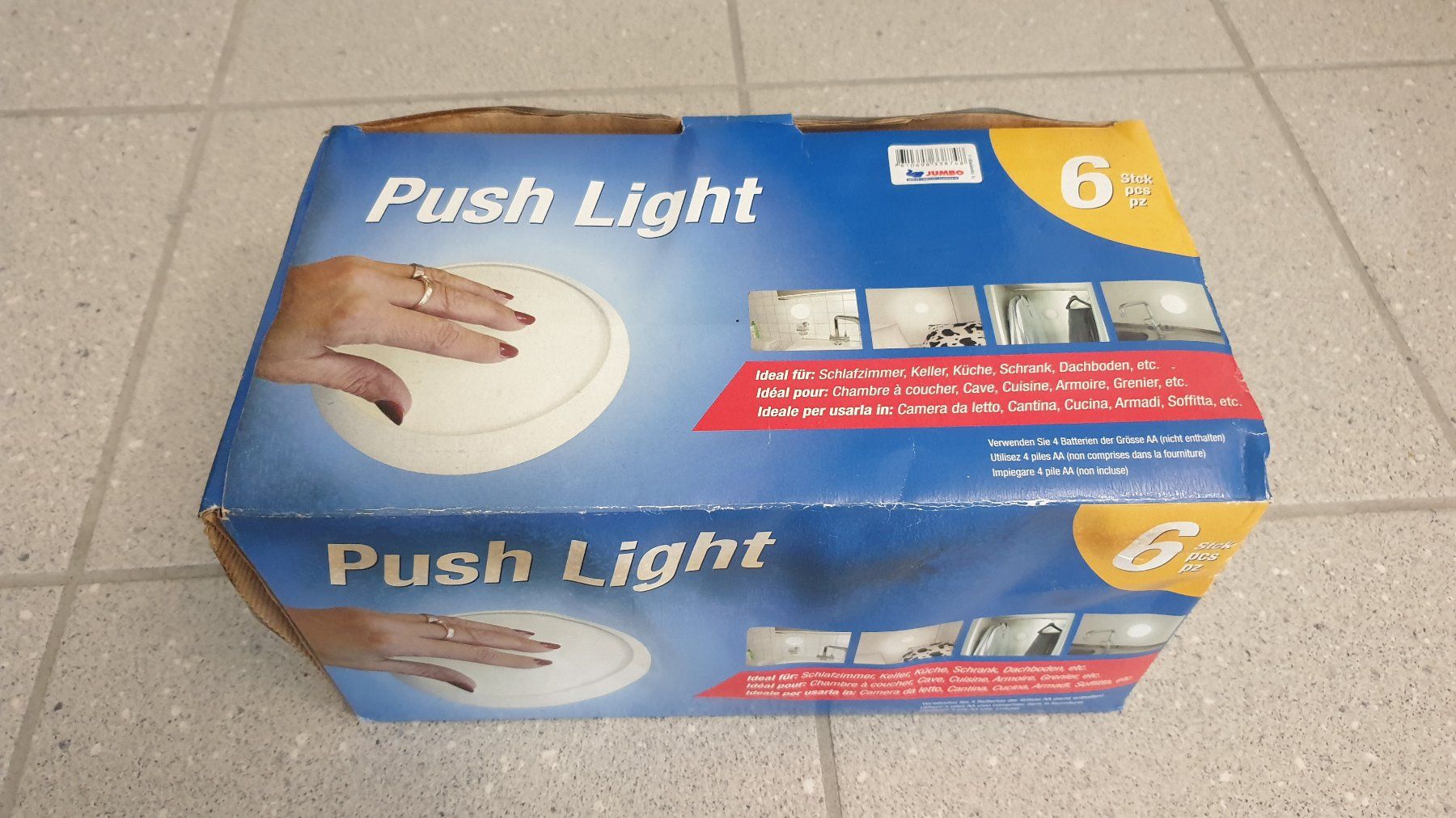 Lampade: Push Light (6 Stück) – Nuovo e nell'imballaggio originale da Stäfa venduto da Supertramp73