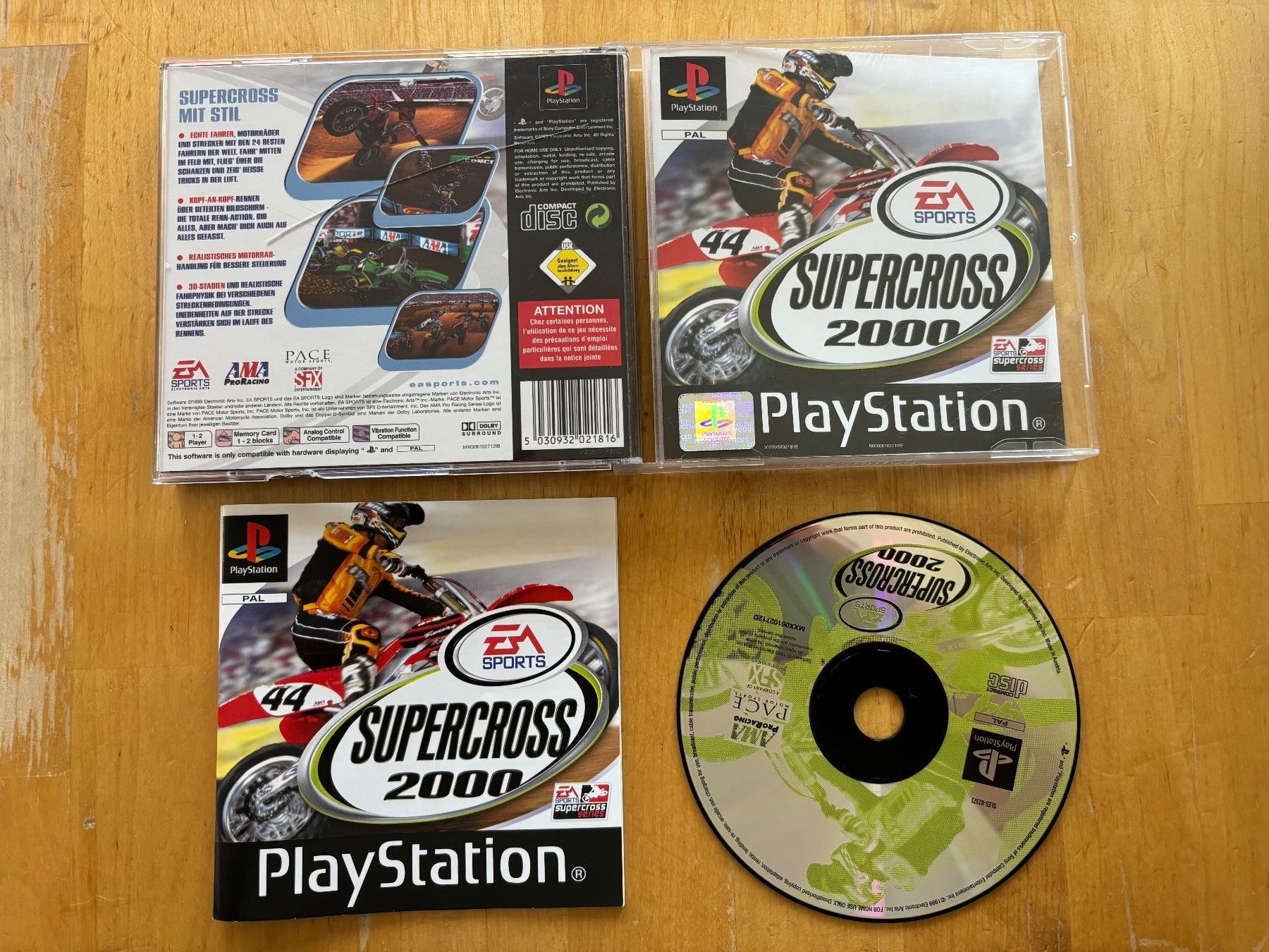 Spiele: Supercross 2000 (CIB) – Gebraucht aus Frenkendorf von gelbeZinnie