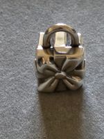 925 Silber Tiffany & Co. Charm Schloss Anhänger Geschenkebox