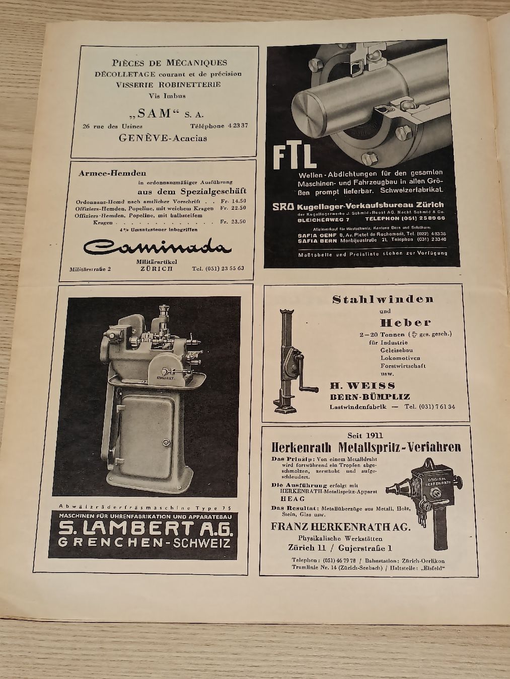 Riviste & Magazine: Wehrzeitung / Der Schweizer Soldat Ausgabe 1950 – Usato da Brugg AG venduto da Ente015 9