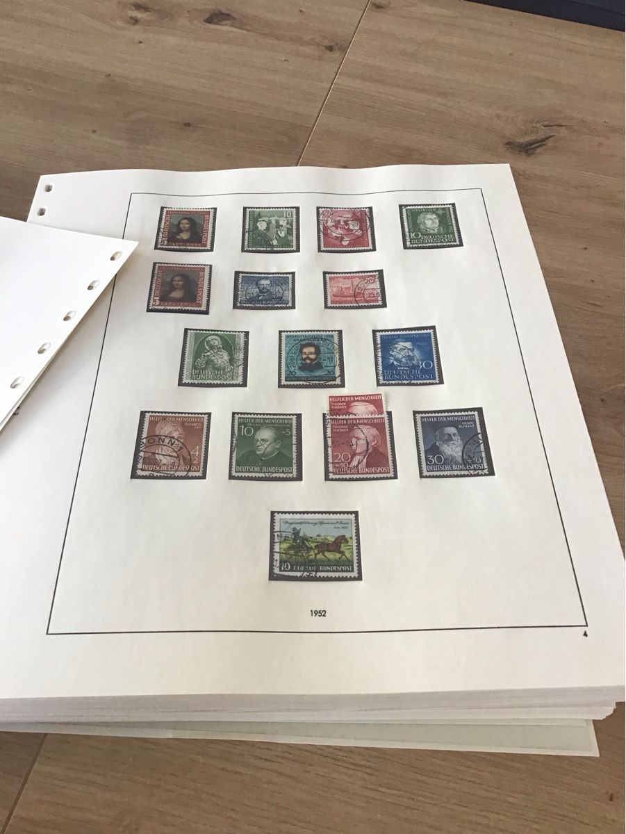 Alle Briefmarken: BRD SAFE von 1949-1979 mit gest.Marken – Gebraucht aus Nax von pos_dyd6 2