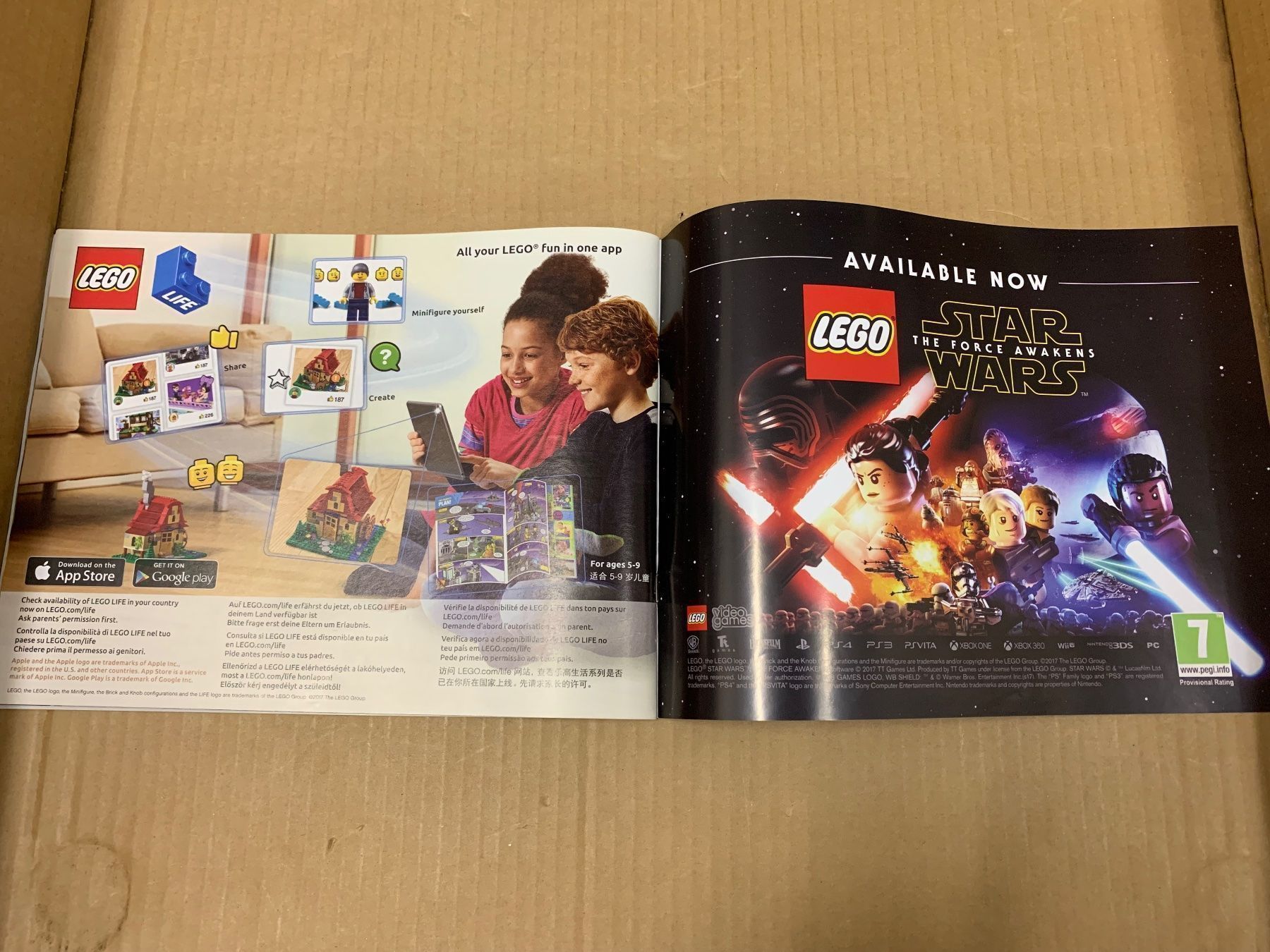 Lego Giocattoli: Lego StarWars Bedienungsanleitung – Usato da Eschlikon TG venduto da 1.- 5