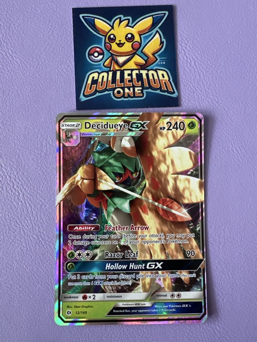 Pokémon Sammelbilder & Trading cards: Pokemon Decidueye GX 2017 Alt Selten – Neu (gemäss Beschreibung) aus Lommiswil von CollectorOne