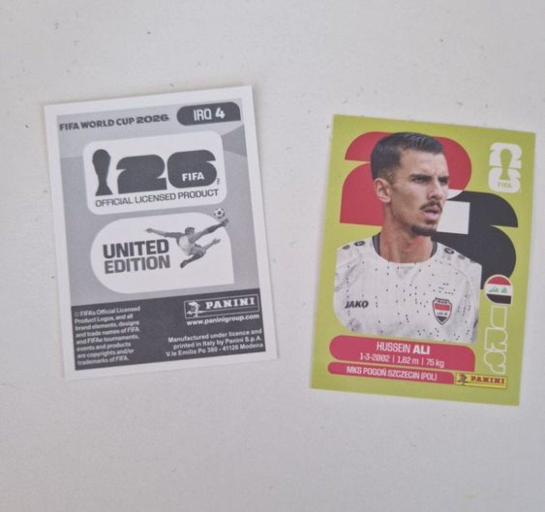 Panini Cartes à collectionner: Panini Sticker IRQ4 – Neuf (Voir description) à Stüsslingen par white_angel86