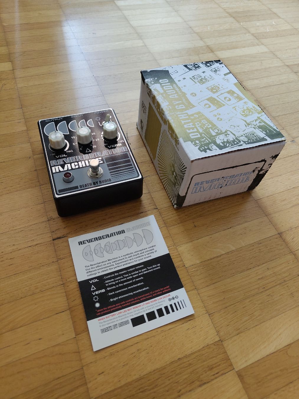 Musikinstrumente: "Reverberation Machine" Death by Audio – Gebraucht aus Zürich von Master_Blaster 1