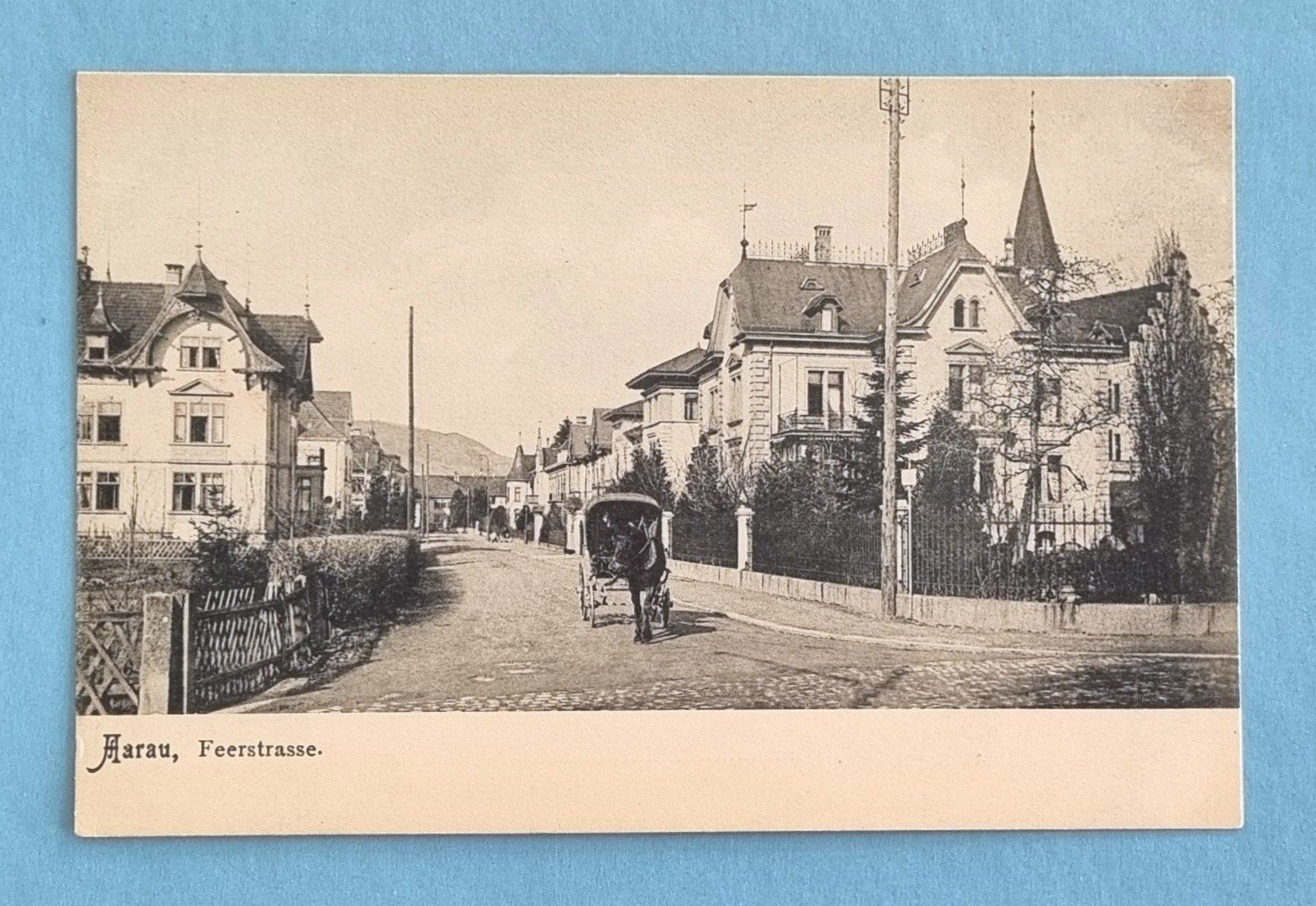 Cartes postales: Aarau - Feerstrasse - Pferdekutsche – D'occasion à Rothrist par RROENK