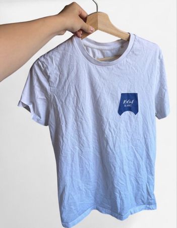 T-Shirt 1664 Blanc Weiss Grösse M Unisex neu