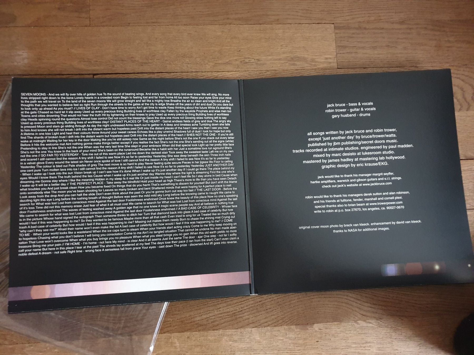 Schallplatten: Jack Bruce, Robin Trower ‎– Seven Moons – Gebraucht aus zürich von ultraviolet 1