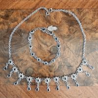 Schmuck Set bestehend aus Armband und Halsette