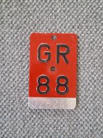 Velonummer GR, Graubünden 88