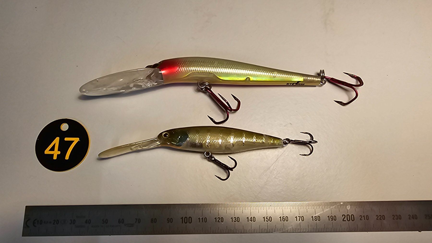 Esche: Schlepp Wobbler 2er Set, Zander, Hecht, Barsch Forelle – Usato da Abtwil SG venduto da Fischerei_Artikel 1