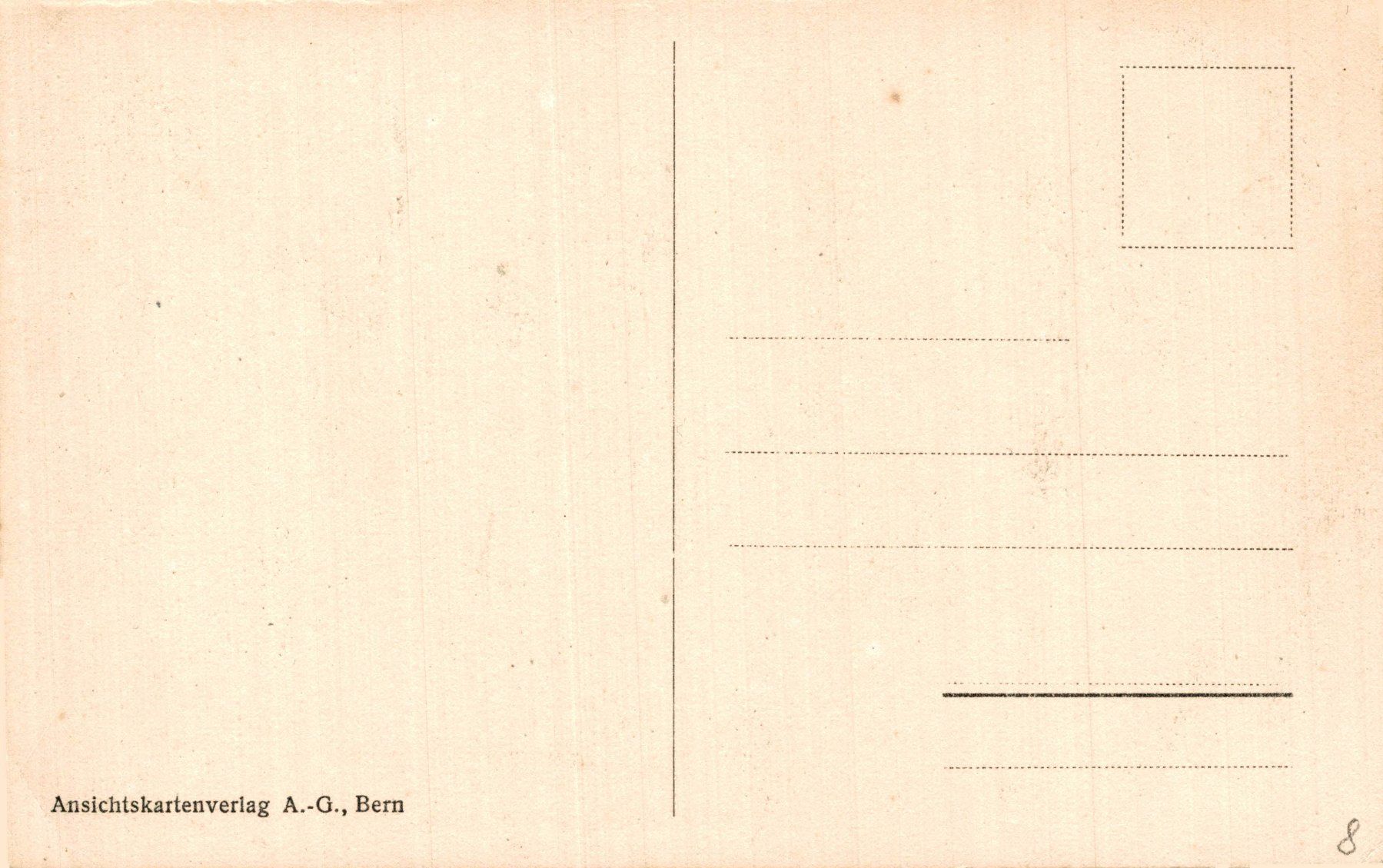 Cartoline postali: Beatenberg mit Niesen. Stallscheune – Usato da Bronschhofen venduto da Astore 1