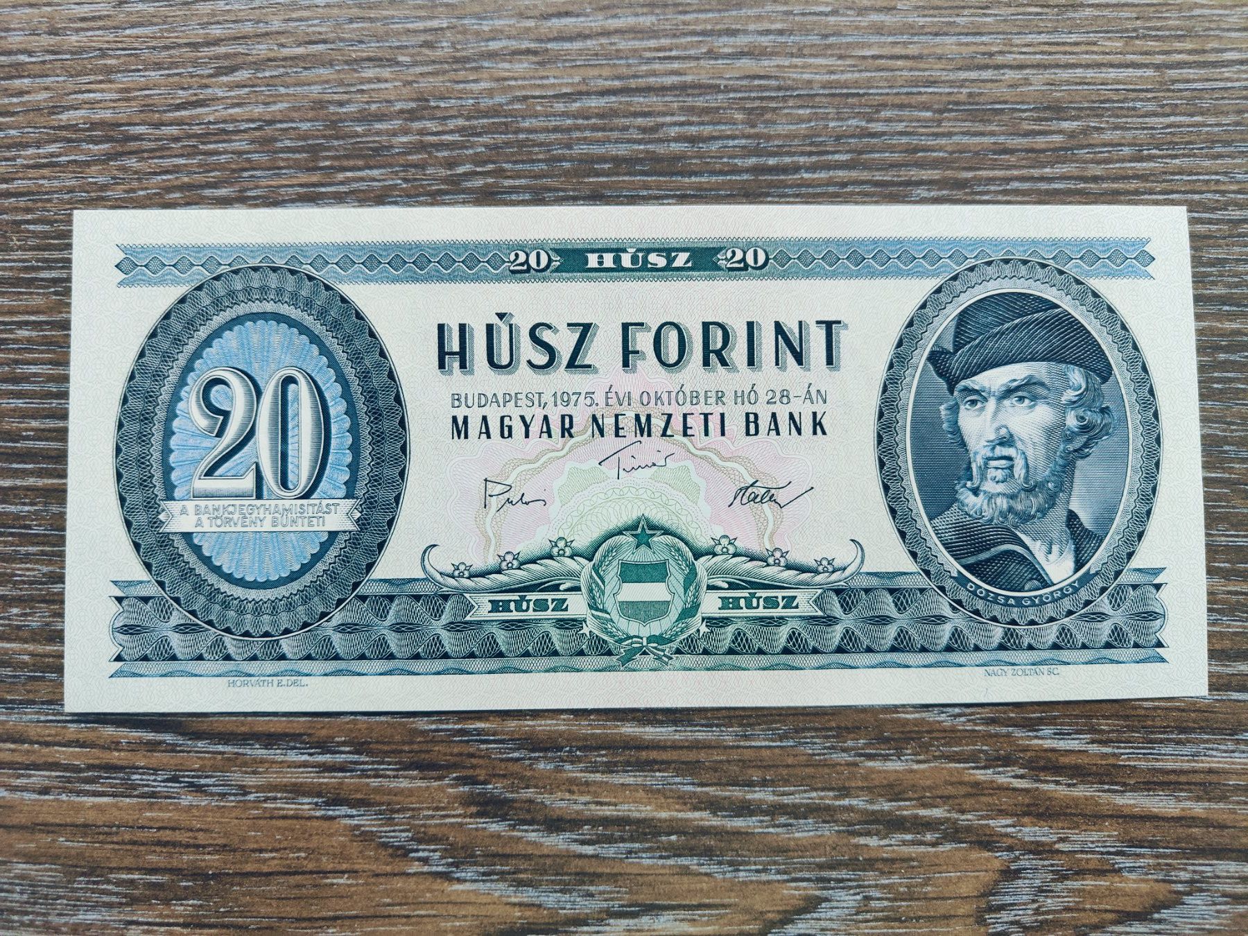 Banknoten: Ungarn 20 Forint 1975, NEU !!!!! – Neu (gemäss Beschreibung) aus Flaach von Lonzo99