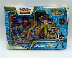 Lucario V-Star Premium Kollektion Pokemon, 2x Drachenwandel!
