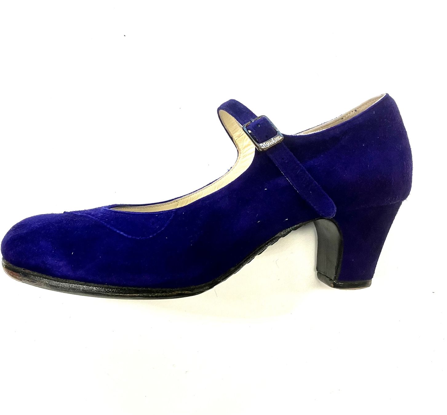 Scarpe da donna: Wunderschönen dunkellila  Pumps oder Flamencoschuhe 40 ½-41 – Nuovo (secondo la descrizione) da Schaffhausen venduto da NinaRicardo