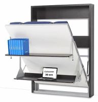 Lit escamotable avec bureau devant . Articles neufs