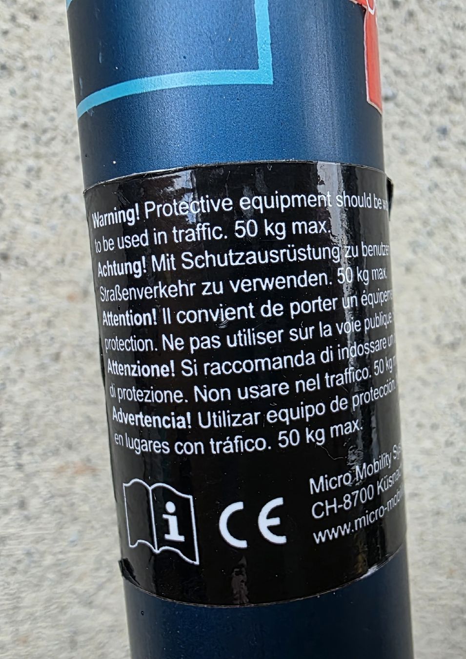 Micro Fahrzeuge für Kinder: Micro Maxi Trottinett blau gebraucht  – Gebraucht aus Zell LU von claro62 8