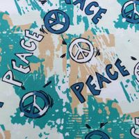 Jersey Peace mint/weiss